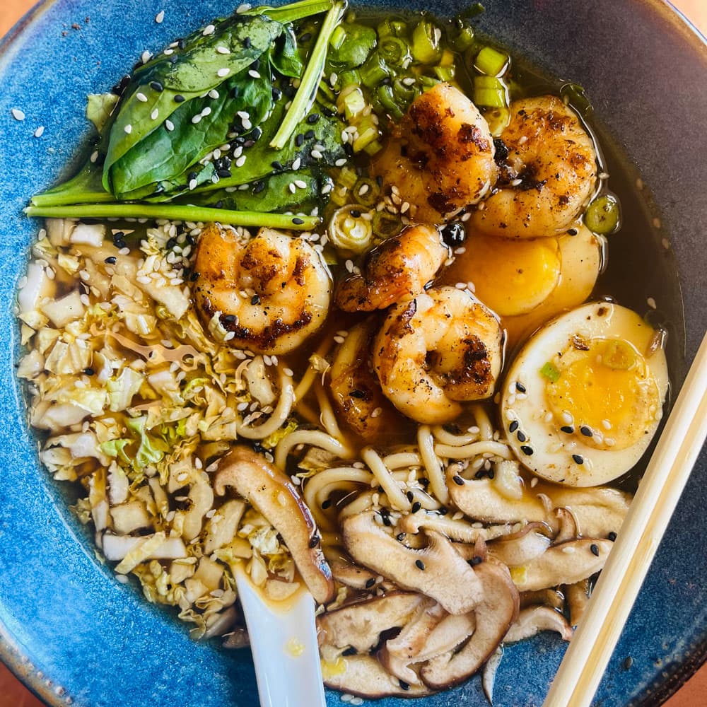 Shrimp Ramen Bowl
